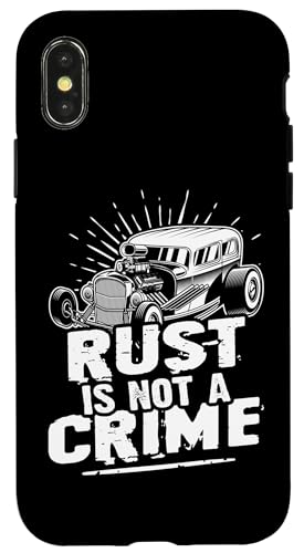 Hot Rods: Rost ist kein Verbrechen Hülle für iPhone X/XS Hot Rods: Rost ist kein Verbrechen Hülle für iPhone X/XS von Hot Rod Classic Car Designs For Men