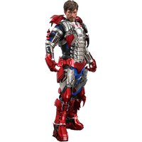 Hot Toys Iron Man 2 Movie Masterpiece Actionfigur im Maßstab 1:6 Tony Stark (Mark V Suit Up Version) 31 cm von Hot Toys