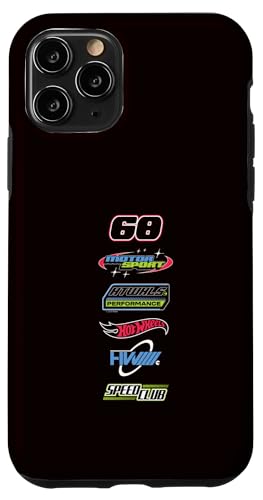 Hot Wheels - Gestapelte Abzeichen Hülle für iPhone 11 Pro von Hot Wheels