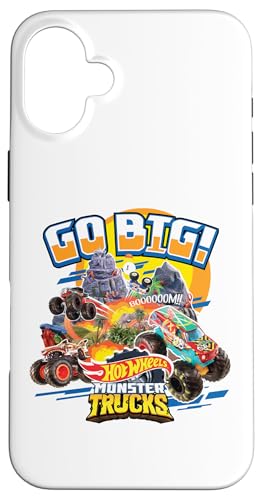 Hot Wheels -Monster Trucks werden groß Hülle für iPhone 16 Plus von Hot Wheels