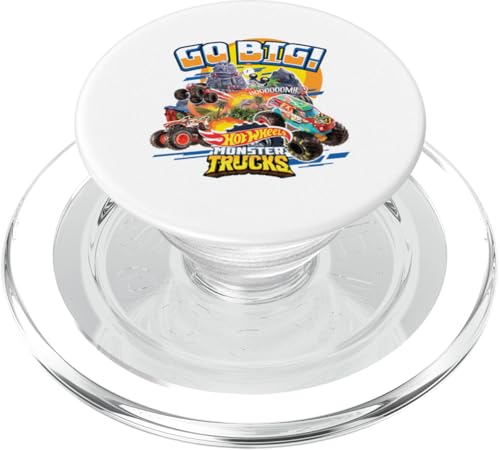 Hot Wheels -Monster Trucks werden groß PopSockets PopGrip für MagSafe von Hot Wheels