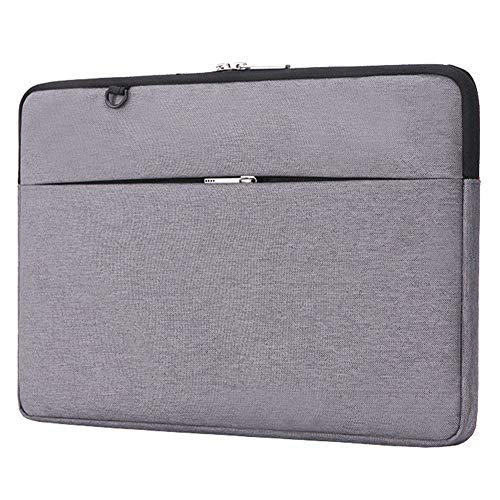 HotYou 15 Zoll Laptop Hülle Tasche wasserdichte Laptophülle Laptoptasche Notebooktasche mit Kleine Tragetasche,Dunkelgrau,15 Zoll von HotYou