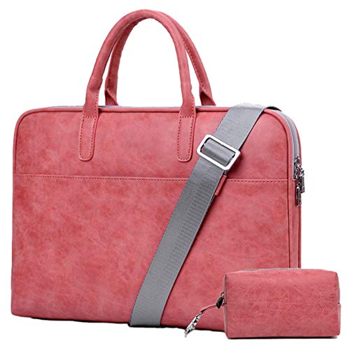 HotYou Umhängetasche Tasche für Notebooks von 13–15,6 Zoll Mehrfarbig Pink Version 2 Set 13 Inch (34 * 25 * 5) cm von HotYou