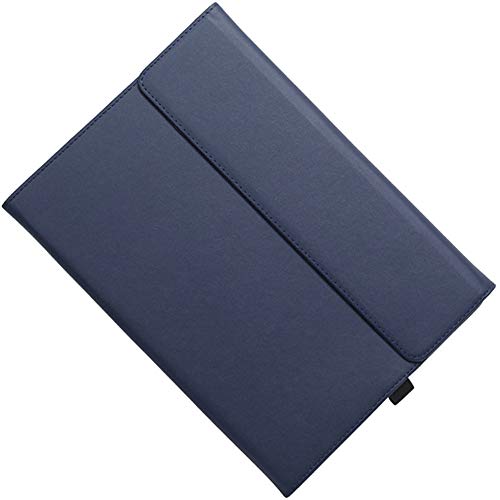 Hülle Multi-Sichtwinkel Hochwertige Tasche Schutzhülle aus Kunstleder, Type Cover kompatibel,Blau 1,kompatibel mit Surface Pro3 von HotYou