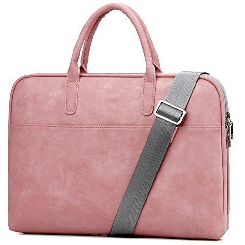 Umhängetasche Tasche Tasche Tasche Tasche für Laptops 13-15,6 Zoll mehrfarbig Pink Version 1 14 Inch (38*28*5.5)CM von HotYou