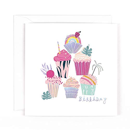 Hotchpotch Geburtstagskarte mit Cupcake-Motiv Hotchpotch Geburtstagskarte mit Cupcake-Motiv von Hotchpotch