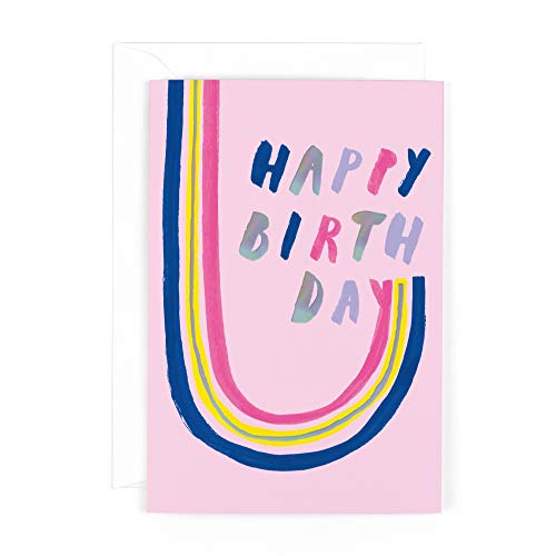 Hotchpotch Happy Birthday Regenbogen-Grußkarte – Geburtstagskarte Hotchpotch Happy Birthday Regenbogen-Grußkarte – Geburtstagskarte von Hotchpotch