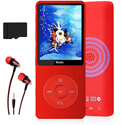 MP3-Player, Musik-Player mit 16GB Micro SD Karte, Ultra Slim Musik-Player mit eingebautem Lautsprecher, Photo Viewer, Video Play, FM Radio, Voice Recorder, E-Book Reader, unterstützt bis zu 128GB MP3-Player, Musik-Player mit 16GB Micro SD Karte, Ultra Slim Musik-Player mit eingebautem Lautsprecher, Photo Viewer, Video Play, FM Radio, Voice Recorder, E-Book Reader, unterstützt bis zu 128GB von Hotechs.