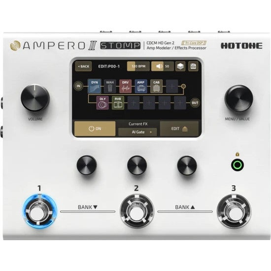 Hotone Ampero II Stomp Amp Modeller / Effects Processor Hotone Ampero II Stomp Amp Modeller / Effects Processor von Hotone