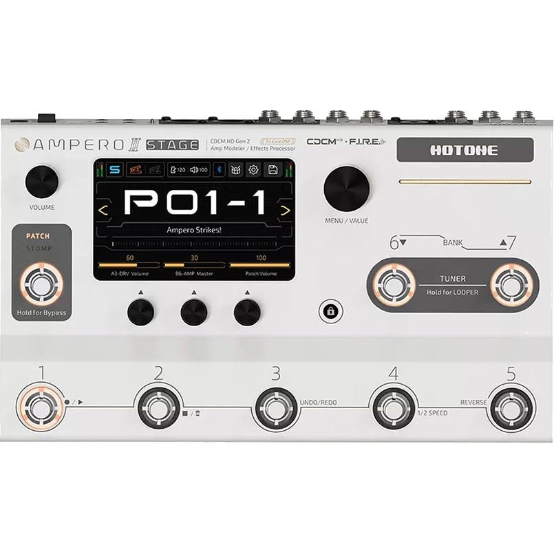 Hotone MP-380 Ampero II Stage Amp Modeller & Multi-Effect Processor Hotone MP-380 Ampero II Stage Amp Modeller & Multi-Effect Processor von Hotone