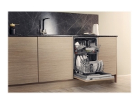 Hotpoint HSIC 3T127 C, Voll integriert, Single (45 cm breit), Silber, Silber, Tasten, LED von Hotpoint