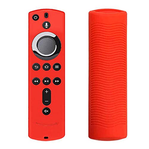 Leuchtende Silikon-Fernbedienungsschutzabdeckung Für TV Stick 4K / Fire TV (3. Generation) / Fire TV Cube, Robuste TV Remote Case Hülle, Fluoreszenzhülle, Glow In Dark, 6 Farben von Hotsel