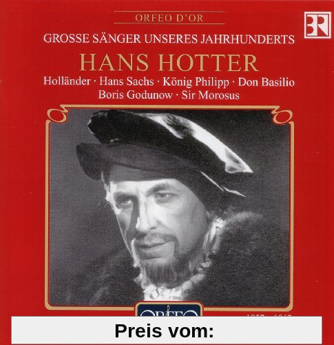Hans Hotter, Opernmonolge von Hotter