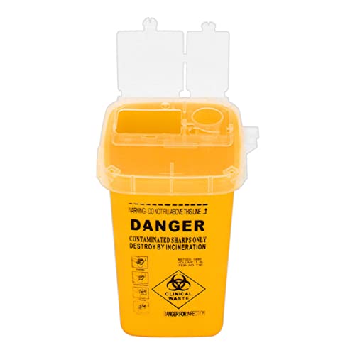 Sharps Bin Plastik Rasierer Entsorgungskoffer Tattoo Piercing Nadeln Abfallbox Behälter Yellowbin Sharps Bin Plastik Rasierer Entsorgungskoffer Tattoo Piercing Nadeln Abfallbox Behälter Yellowbin von Houolsator