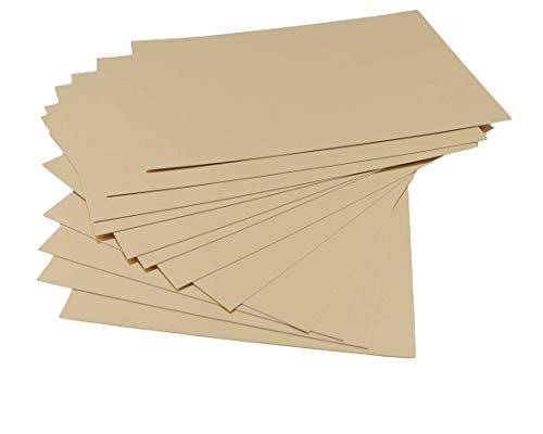 House of Card & Paper Karton, A5, 220 g/m² Gold (Pack of 12 Sheets) von House of Card & Paper