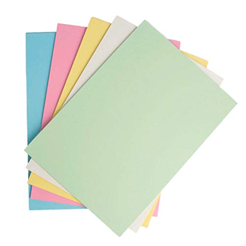House of Card & Paper HCP172 Karton, A2, 220 g/m², Pastellfarben, sortiert, 50 Blatt von House of Card & Paper