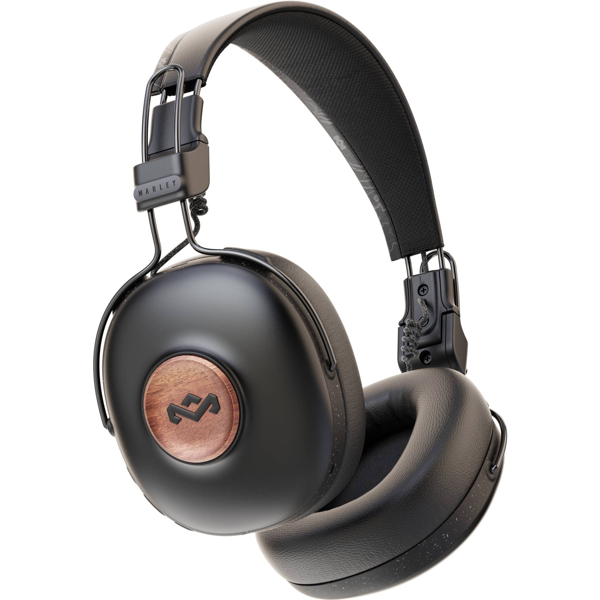 House of Marley Positive Vibration Frequency Signature Black Bluetooth Headphones House of Marley Positive Vibration Frequency Signature Black Bluetooth Headphones von House of Marley