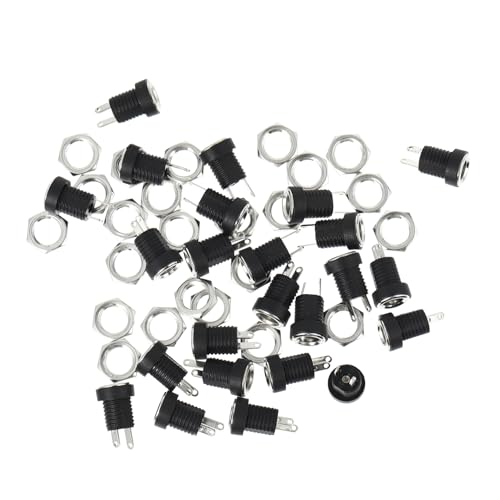 Housoutil 24 Stück Dc-strombuchsen Strombuchsenadapter für Die Dc-stromversorgung. von Housoutil