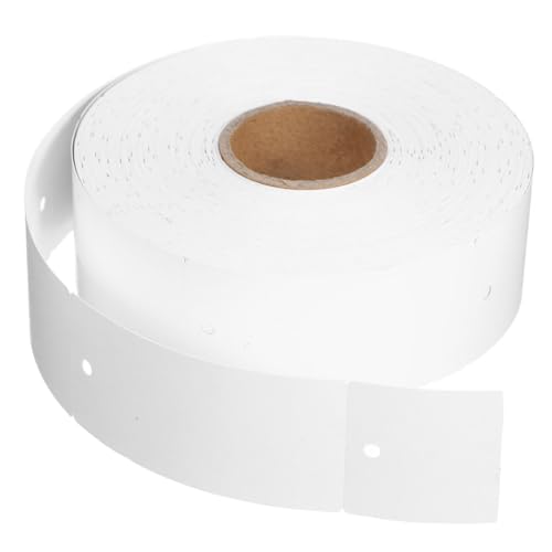 Housoutil 1 Rolle Blank Hangtag Tags Mode Kleidung Kleidung Wäsche Kleidungsstück Etiketten Für Drucker Bekleidung Tag Weiß von Housoutil
