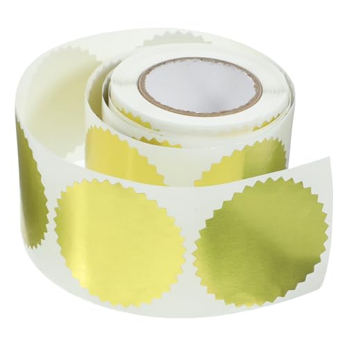 Housoutil 1 Rolle Kreative Diplom-medaillenaufkleber Winzig Etiketten Aufkleber Süße Kleine Aufkleber Mini Aufkleber Für Briefumschläge Geprägt Umschlagaufkleber Siegel Tier Golden Papier Housoutil 1 Rolle Kreative Diplom-medaillenaufkleber Winzig Etiketten Aufkleber Süße Kleine Aufkleber Mini Aufkleber Für Briefumschläge Geprägt Umschlagaufkleber Siegel Tier Golden Papier von Housoutil