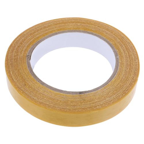 Housoutil 1 Rolle doppelseitiges Klebeband doppelt breit Weiß dickes klebeband teppichklebeband doppelseitig selbstklebendes Teppichband Starkes Klebeband doppelseitig Glasfasergewebe Yellow von Housoutil