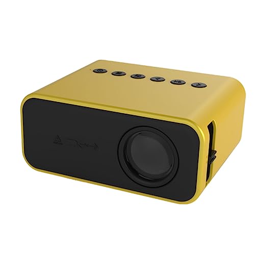 Housoutil 1 Satz Beamer Videoplayer Filmprojektionsgerät Kinoprojektor Heimprojektor Medienprojektor Filmprojektor Film-Player Led-projektor Telefonprojektor Mini-projektor Yellow Plastik Housoutil 1 Satz Beamer Videoplayer Filmprojektionsgerät Kinoprojektor Heimprojektor Medienprojektor Filmprojektor Film-Player Led-projektor Telefonprojektor Mini-projektor Yellow Plastik von Housoutil