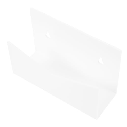 Housoutil 1 Satz Desktop-Ordner Mail-Sortierer-Organizer Brief Organizer Büro Regal brieforganisator briefhalter Postsortierer-Organizer-Arbeitsplatte Buchhalter für die Schule Acryl Weiß von Housoutil