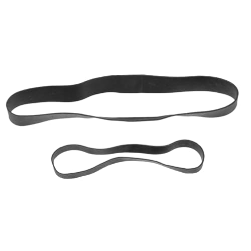 Housoutil 1 Satz Gummiband Verpackungsmaterial für den Umzug Ranger Band Bands sortiert groß elastic band elastikband elastischer guertel breite dicke Gummibänder schwarze Gummibänder Black von Housoutil