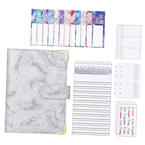 Housoutil 1 Satz Loseblatt-Budget Loseblatt-Planer Dinge zu tun Notizbuch weicher Binder Geldbinder für Bargeld bargeldsparender Ordner Losenblatt Notizbuch Sparbinder Papier Hellgrau Housoutil 1 Satz Loseblatt-Budget Loseblatt-Planer Dinge zu tun Notizbuch weicher Binder Geldbinder für Bargeld bargeldsparender Ordner Losenblatt Notizbuch Sparbinder Papier Hellgrau von Housoutil