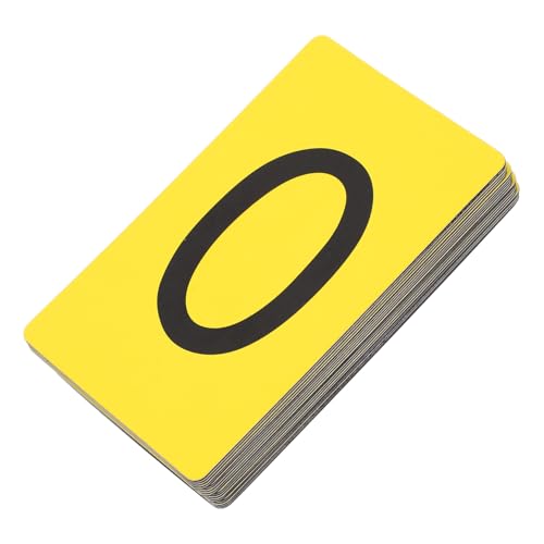 Housoutil 1 Satz Operator Symbol Patch unterrichtsmaterial magnetische fliesen Magnetische Zahlen Demonstrationsmaterial für den Unterricht Lehrmittel Mathe-Operationsmagnet Gummi Yellow von Housoutil