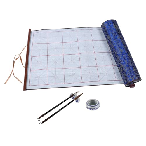 Housoutil 1 Set Chinesisches Kalligrafie-set: Wiederverwendbares Wasserschreibtuch Mit Pinselstift Für Anfänger – Professionelles Kalligrafie-set Zum Üben Und Lernen Housoutil 1 Set Chinesisches Kalligrafie-set: Wiederverwendbares Wasserschreibtuch Mit Pinselstift Für Anfänger – Professionelles Kalligrafie-set Zum Üben Und Lernen von Housoutil