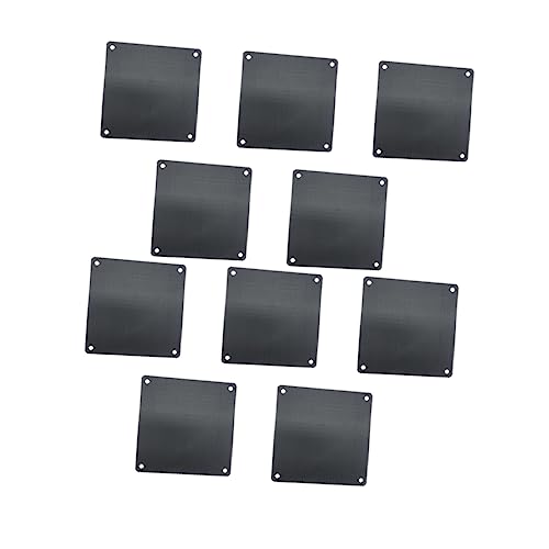 Housoutil 10 Stück Lüfter Computer Lüftergitter Lüfternetz Lüfter Gehäuse Computer Mesh Kühler Mesh Lüfter Mesh Lüfter Abdeckung Schwarz PVC Housoutil 10 Stück Lüfter Computer Lüftergitter Lüfternetz Lüfter Gehäuse Computer Mesh Kühler Mesh Lüfter Mesh Lüfter Abdeckung Schwarz PVC von Housoutil