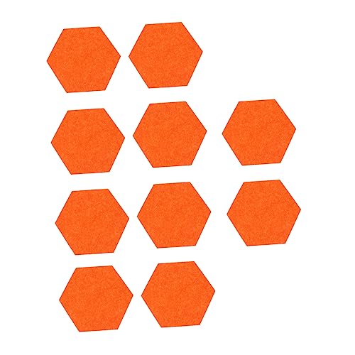 Housoutil 10 Stück Sechseckige Anzeigetafel Filz Pinnwand Schultafel mit Hinweisen Pinnwände für zu Hause Planke Filzwand Hexagon fühlte Board Filzfliese gefühlt Orange Housoutil 10 Stück Sechseckige Anzeigetafel Filz Pinnwand Schultafel mit Hinweisen Pinnwände für zu Hause Planke Filzwand Hexagon fühlte Board Filzfliese gefühlt Orange von Housoutil