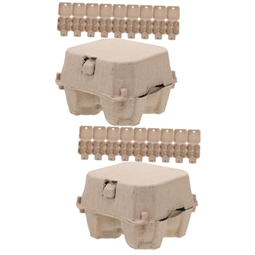 Housoutil 100 Brei-Eier-Tablett Eierhalter mit Deckel Wachteleier Kartons Einwegtabletts Dessertbehälter Ei-Bulk-Halter ostereier kartons Eierständer Verpackungsmaterial Pfanne Housoutil 100 Brei-Eier-Tablett Eierhalter mit Deckel Wachteleier Kartons Einwegtabletts Dessertbehälter Ei-Bulk-Halter ostereier kartons Eierständer Verpackungsmaterial Pfanne von Housoutil