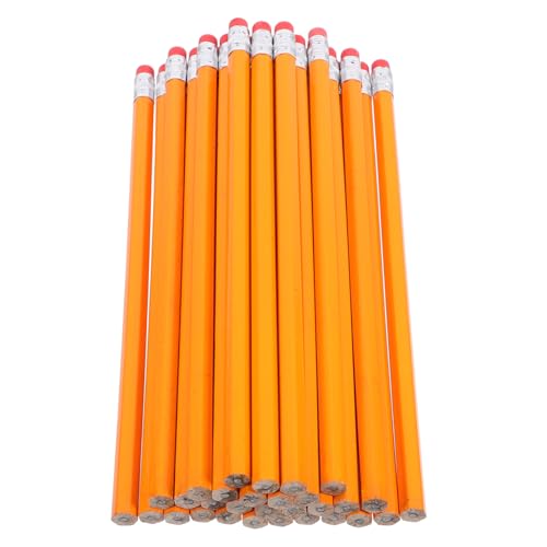 Housoutil 100 Stück Bleistift mit Radiergummi Grundlagen Zeichnen von Stiften Jumbo fett Zeichenstift Fass Bleistifte mit Radiergummis Bulk-Bleistifte Klassenzimmer müssen haben Holz Orange Housoutil 100 Stück Bleistift mit Radiergummi Grundlagen Zeichnen von Stiften Jumbo fett Zeichenstift Fass Bleistifte mit Radiergummis Bulk-Bleistifte Klassenzimmer müssen haben Holz Orange von Housoutil