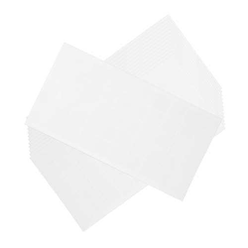 Housoutil 100 Stück Kleben Sie Luftballon-Klebepunkte Spender Etikett doppelt Tür doppelseitiges klebeband doppelseitige klebepunkte abnehmbare Klebepads Foto-Wandaufkleber Acryl Transparent von Housoutil