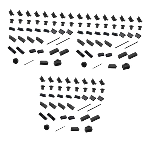 Housoutil 120 STK Motherboard-Staubschutz Schutzmaske Staubstopfen Typ c Computer-Motherboards Hauptplatine Computer-Staubschutzstecker Anti-Staub-Stecker USB Type rj45 von Housoutil