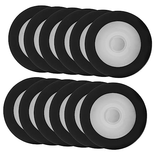 Housoutil 12Stücke Teiliges Andruckrollen für Kassettendecks Hochwertige Prise Roller für Audiorekorder Stabil Verzerrungsfrei Kompatibel mit Kassettenrekordern Housoutil 12Stücke Teiliges Andruckrollen für Kassettendecks Hochwertige Prise Roller für Audiorekorder Stabil Verzerrungsfrei Kompatibel mit Kassettenrekordern von Housoutil