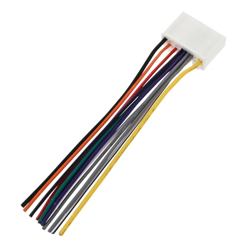 Housoutil 1Stück Pin Dual Stereo Kabelbaum Für Audio Verbindung Kabel Für Radio CD Kassettenspieler Effizient Langlebig Einfach Zu Installieren Housoutil 1Stück Pin Dual Stereo Kabelbaum Für Audio Verbindung Kabel Für Radio CD Kassettenspieler Effizient Langlebig Einfach Zu Installieren von Housoutil