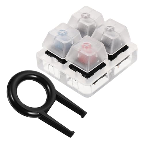 Housoutil Tastatur-zubehörtester Schafttester Für Mechanische Tastaturen Acrylbasis Tastenkappen Enthalten Schwarz/rot/grün Zufällige Farbe Housoutil Tastatur-zubehörtester Schafttester Für Mechanische Tastaturen Acrylbasis Tastenkappen Enthalten Schwarz/rot/grün Zufällige Farbe von Housoutil