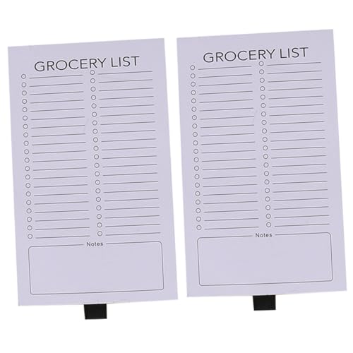 Housoutil 2 Stück Notizblock Liste Wöchentliche Notizblöcke Organizer Memo Magnetisch Kühlschrank Kleiner Planer Einkaufslistenblöcke Magnetische Schreibblöcke Büro Kühlschrank Housoutil 2 Stück Notizblock Liste Wöchentliche Notizblöcke Organizer Memo Magnetisch Kühlschrank Kleiner Planer Einkaufslistenblöcke Magnetische Schreibblöcke Büro Kühlschrank von Housoutil