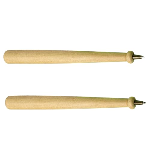 Housoutil 2 Stück Tägliches Accessoire Schreiben Kugelschreiber Griff Stifttinte Stifte Tragbarer Schreibstift Geschenkstift Für Den Haushalt Schreibzubehör Multifunktions-geschenkstift Holz von Housoutil