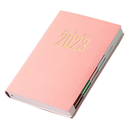 Housoutil 2023 Notizbuch Zeitplan-notizblock Monatlich Akademisch Planblock Unterrichtsplaner Kalender Für Die Schule Jahresplaner Notizblock Lernen Student Groß Dowling-papier Rosa von Housoutil