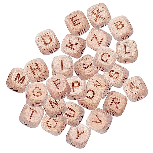 Housoutil 26 Stück Alphabet-Perlen Buchstaben aus Tonperlen Buchstabenperlen basteln Zahlenperlen Reize alphabet beads buchstabenperlen set kreative Alphabetperlen DIY -Schmuckzubehör Buche Housoutil 26 Stück Alphabet-Perlen Buchstaben aus Tonperlen Buchstabenperlen basteln Zahlenperlen Reize alphabet beads buchstabenperlen set kreative Alphabetperlen DIY -Schmuckzubehör Buche von Housoutil