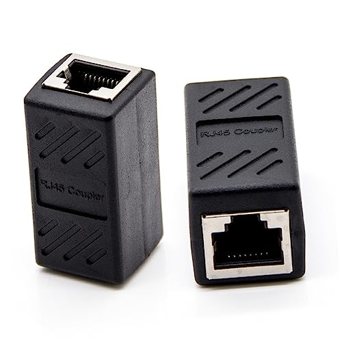 Housoutil 2St Kupplungskabel von Buchse zu Buchse Ethernet-Wandstecker Stromleitung Drahtverbinder Router Lautsprecherkabel ethernet Adapter LAN Netzwerk-LAN- Black Housoutil 2St Kupplungskabel von Buchse zu Buchse Ethernet-Wandstecker Stromleitung Drahtverbinder Router Lautsprecherkabel ethernet Adapter LAN Netzwerk-LAN- Black von Housoutil