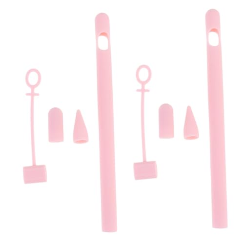 Housoutil 2St Stylus Bleistifthalter Handy Bleistift für Fall Tablet-Zubehör Telefonhalter Anti-Verlust-Abdeckung Screen-Touch-Pen-Hülle Etui Hülse Halterung Generation Schutzhülle Rosa Housoutil 2St Stylus Bleistifthalter Handy Bleistift für Fall Tablet-Zubehör Telefonhalter Anti-Verlust-Abdeckung Screen-Touch-Pen-Hülle Etui Hülse Halterung Generation Schutzhülle Rosa von Housoutil