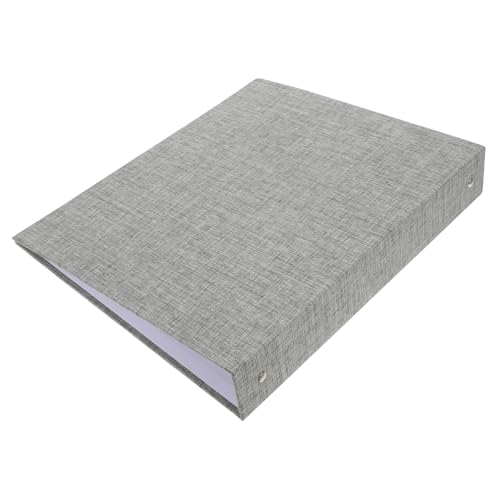 Housoutil 3 Mappe Mini -Fotoalbum Organizer zur Aufbewahrung von Wäsche Drei-Ring-Ordner Bling Büromaterial Taschen für Ordner Decken-Organizer und Aufbewahrung Stoff Grey Housoutil 3 Mappe Mini -Fotoalbum Organizer zur Aufbewahrung von Wäsche Drei-Ring-Ordner Bling Büromaterial Taschen für Ordner Decken-Organizer und Aufbewahrung Stoff Grey von Housoutil