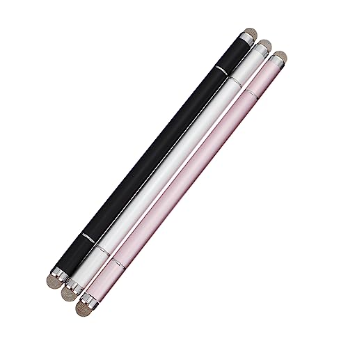 Housoutil Hochpräziser Kapazitiver Eingabestift 3er-Pack Universell Passend für Tablets Smartphones Konstruktion Aus Aluminiumlegierung von Housoutil