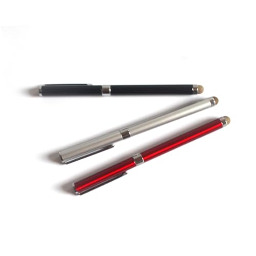 Housoutil 3Stücke Stylus Pen Für Touchscreen Hochpräziser Eingabestift Für Tablets Smartphones Schwarz Rot Für Kapazitiven Displays von Housoutil
