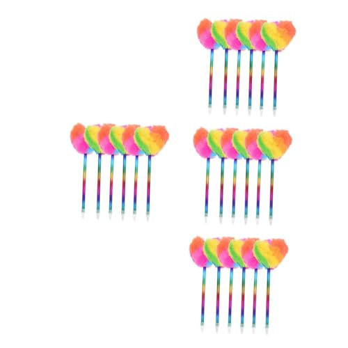 Housoutil 4 Sätze Plüsch Liebesballpoint Stift Mädchen Schreiben Stifte Herz Farbe Für Mädchen Geformt Pom Stiftmädchen Stifte Stifte Mit Flauschigem Halter Sbyure Plastik 6 Stück * 4 Housoutil 4 Sätze Plüsch Liebesballpoint Stift Mädchen Schreiben Stifte Herz Farbe Für Mädchen Geformt Pom Stiftmädchen Stifte Stifte Mit Flauschigem Halter Sbyure Plastik 6 Stück * 4 von Housoutil